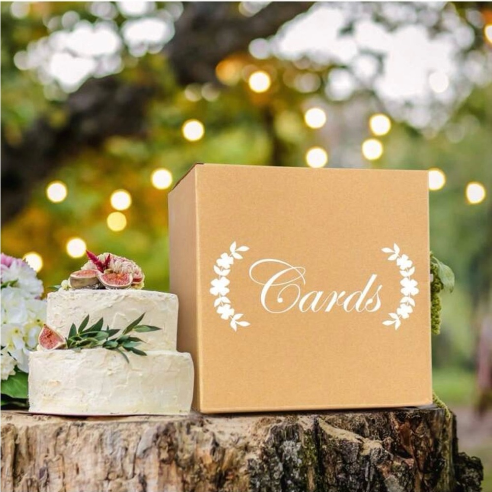 🌺 1pc Kraft Paper Cards Box